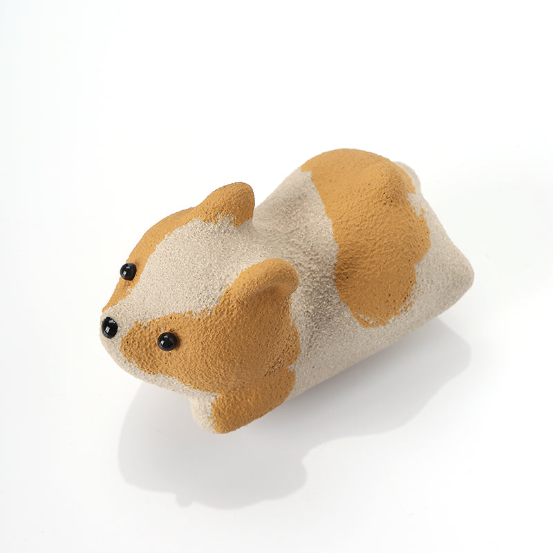 TUMBLER CORGI TEA PET ORNAMENT