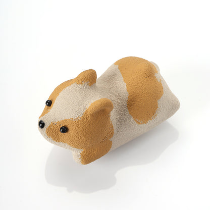 TUMBLER CORGI TEA PET ORNAMENT