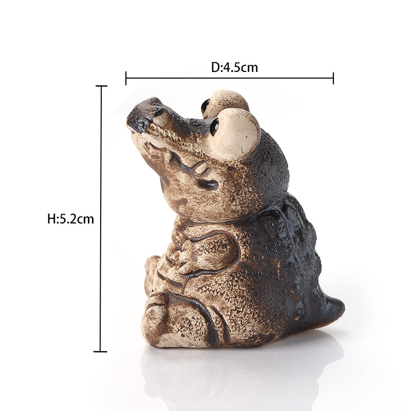 HANDMADE CROCODILE TEA PET ORNAMENTS