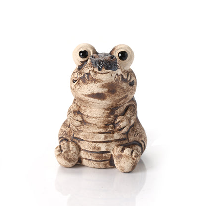 HANDMADE CROCODILE TEA PET ORNAMENTS