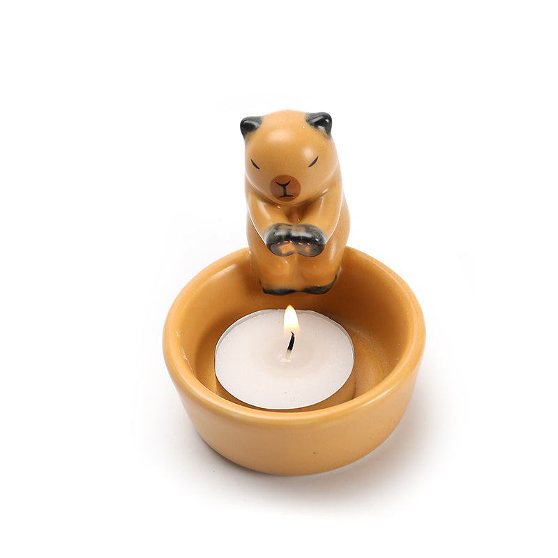 CREATIVE AROMATHERAPY CANDLE CUP CUTE KAPIBALA CANDLE HOLDER